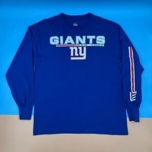 Majestic NY Giants LongSleeve Graphic Shirt Football
